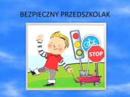 Bezpieczne przedszkolaki zdobywają odznaki!!! - grupa Lisków
